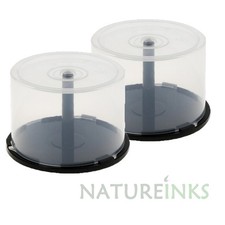 2 x 50 storage capacity CD DVD