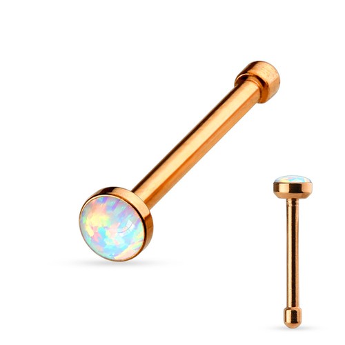 White opal set flat - opal,