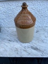 Large stoneware bottle
