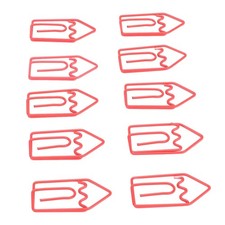 `100 Pcs Shaped Paper Clips