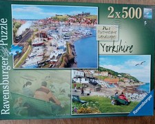 Ravensburger 2 x 500 Piece Jigsaws: Picturesque Landscapes No 1 Yorkshire Whitby
