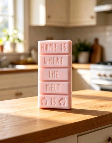 Handmade wax melt snap bars