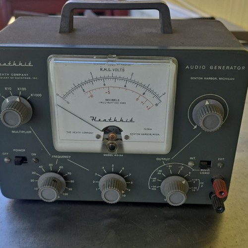 Vintage 1960 heathkit 9a - vintage,