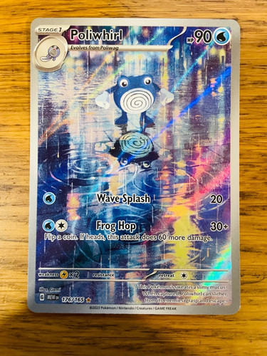 Near mint poliwhirl - mint!,