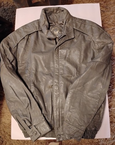 Vintage leather jacket s - vintage,