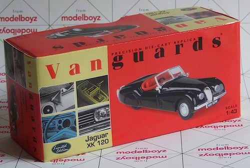 Corgi vanguards jaguar xk120 - corgi/vanguards.,