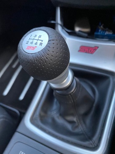 Subaru shift knob blue jdm - shift,