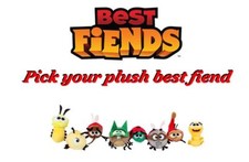 Kidrobot Best Fiends Small Limited Edition Plush Soft Toy Pick Your Best Fiend