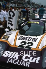 JAGUAR XJR9 LE MANS GRID 1988 LE MANS SLIDE 35MM PHOTOGRAPH DALY PERKINS COGAN