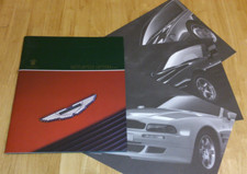 Aston Martin 1990's Brochure Inc. Virage Vantage, Volante, DB7 Coupe - English