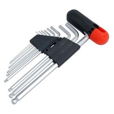 Hex Allen Key Set 9pc Extra