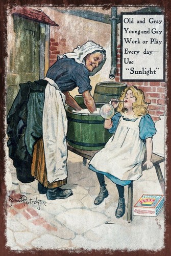 Sunlight soap advert - sunlight,