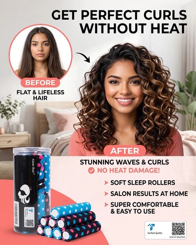 Aimin hair heatless - aimin,