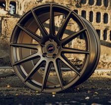 18" Bronze Ayr 02 Alloy Wheels Fits Audi A1 A2 A3 8L1  ( TT Upto 06 ) 5x100