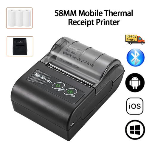 Mini portable thermal printer - portable,