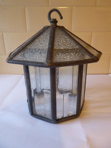Vintage leaded glass - glass, porch