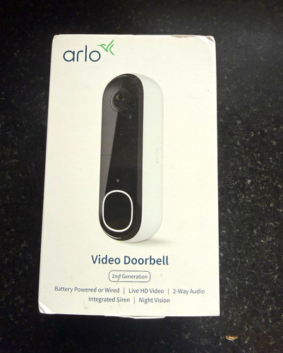 Arlo video doorbell 2nd gen - doorbell,
