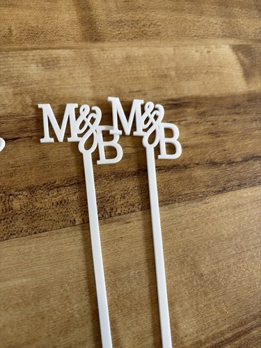 Personalised drinks - m&b,
