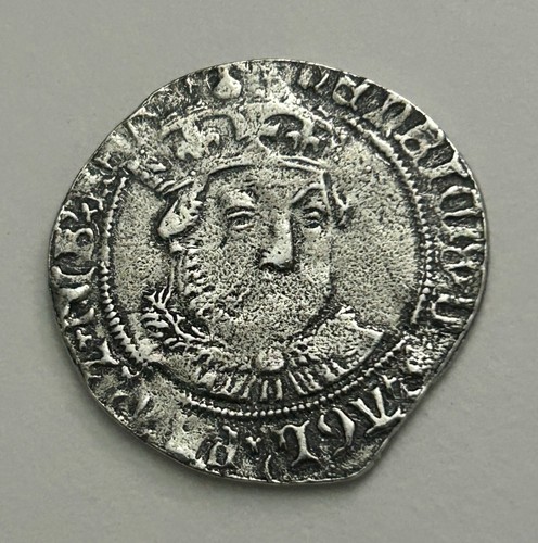 Henry viii hammered - viii, groat