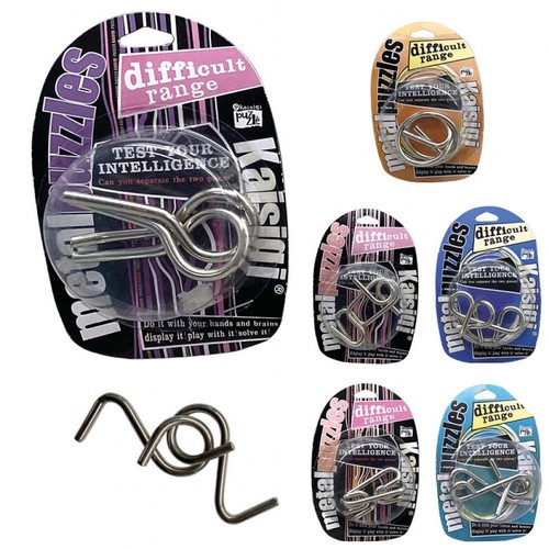Set metal brain teaser - set, 5