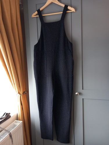 Size navy speckled print - tu,