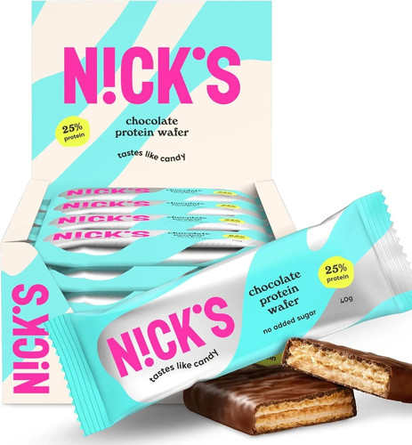Nicks protein wafer bars - protein,