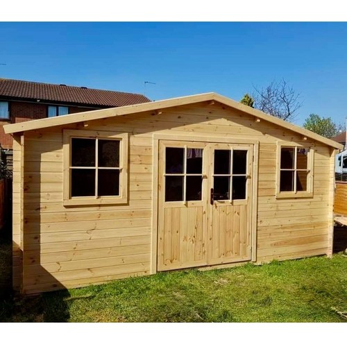Log cabins garden buildings - log,