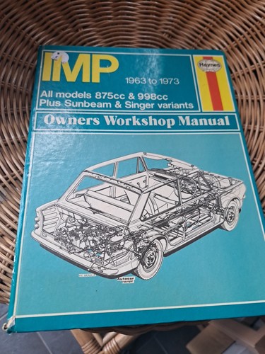 Haynes 022 hillman imp - hillman, 1963