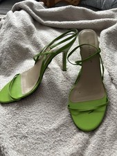 Colin Stuart Lime Green Shoes, Heeled, Size 5