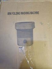 12L Mini Washer Foldable Washer Portable Washing Machine Spin Dryer Small Travel