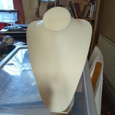 Mannequin Bust Jewelry Necklace Pendant Neck Model Stand Display Rack Holder UK