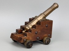Antique Bronze Signal Cannon