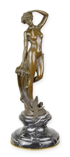 Bronze sculpture nymph erotic