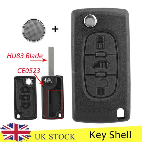 Ce0523 hu83 flip key fob - ce0523,