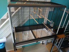 Ferplast bird cage Piano 6  with stand