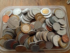 500g Mixed World Coins Job Lot