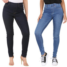 Ladies New Look Jeggings Womens Emilee Mid Rise Skinny Stretch Denim Pants