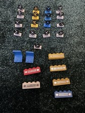 Lego Bulk Job Lot Car Parts: Seats Steering Wheels And Bumpers
