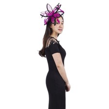 Janeo Headwear Fascinator Hat,StarBurst Petals,Designer,Wedding,Special Occasion
