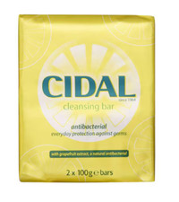 Cidal cleansing bar - cleansing,