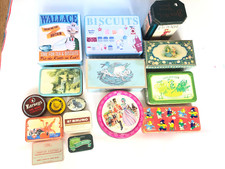 Collectable Vintage Metal Tins  Boxes Job Lot Bundle