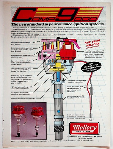 Mallory ignition comp 9000 - ignition,