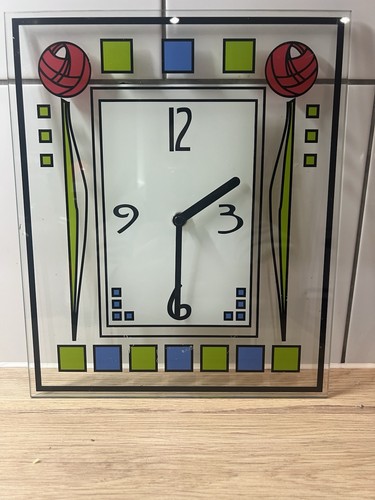 Glass wall clock rennie - wall,