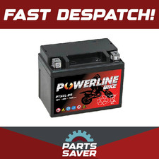 Powerline YT4LBS 12v Motorbike Motorcycle Quad Bike Battery Replaces YT4L-BS YT4