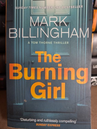 The burning girl - by, mark