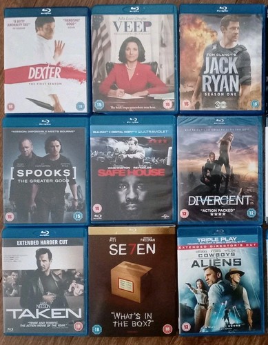 Blu ray bundle - 9x,