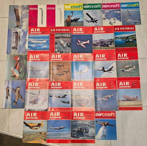 Vintage aviation magazine lot - vintage,