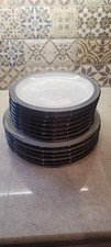 Denby Jet Grey Dinner Plate
