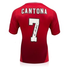 Eric Cantona Signed Manchester