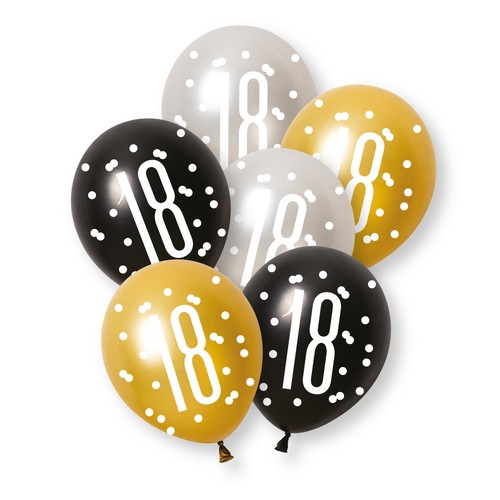 18th birthday party balloons - party,